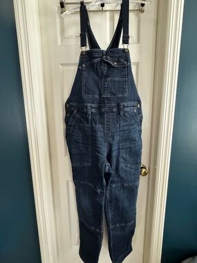 Duluth Trading Co Dark Blue Women's Straight Leg Overalls